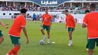 قبل انطلاق مباراة زامبيا.. أجواء أخوية بين لاعبي المنتخب الوطني